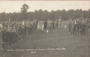 The Earl of Dartmouth addressing Scouts Patshull 1912